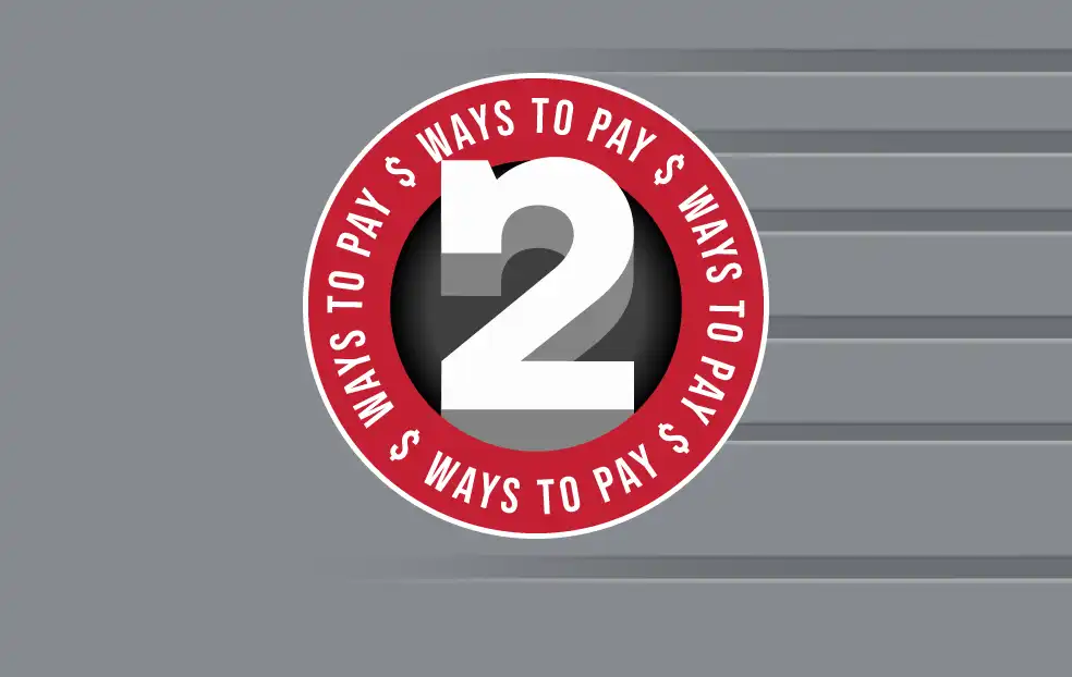 2-Ways to Pay