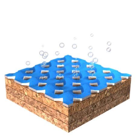 Deck Breather Moisture Release Graphic